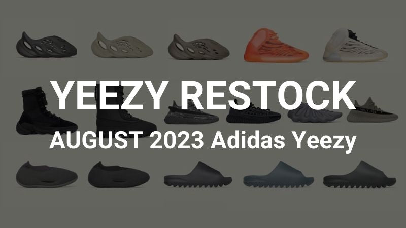 Adidas Yeezy Restock im August 2023 - Sneaker bei HYPEONE