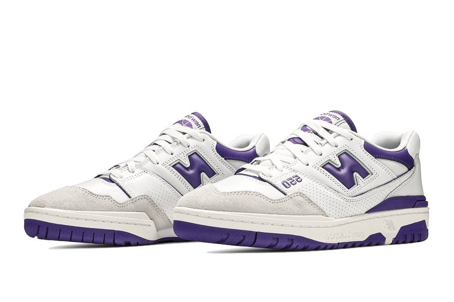 New Balance 550 White Purple