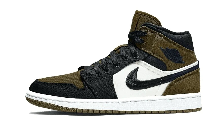 Air Jordan 1 Mid Olive Toe (W)