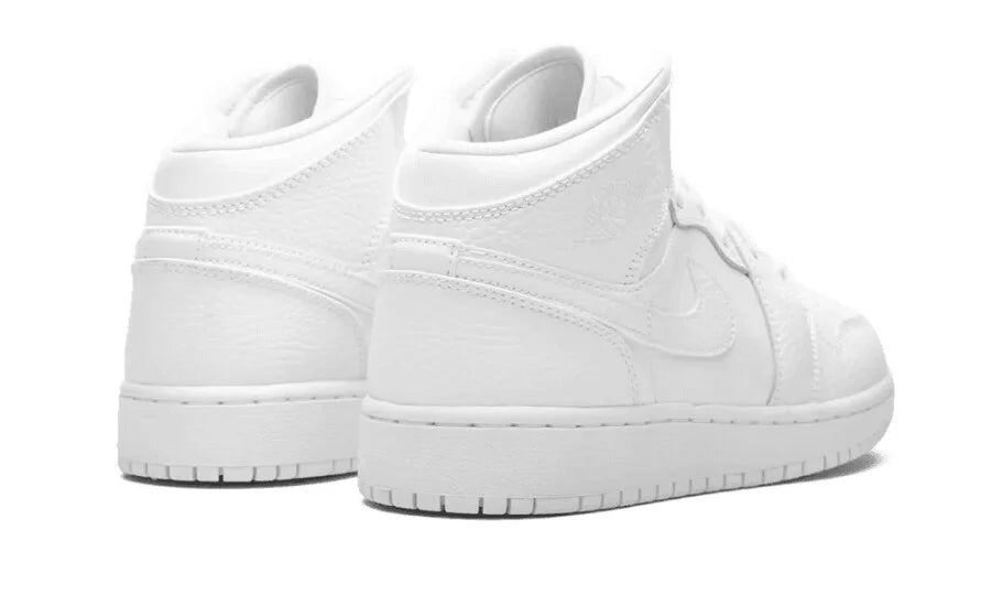 Jordan 1 Mid Triple White (GS)