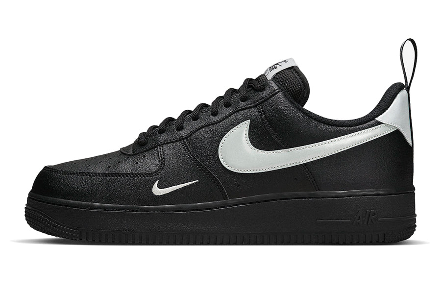 Nike Air Force 1 Low Black Metallic Silver