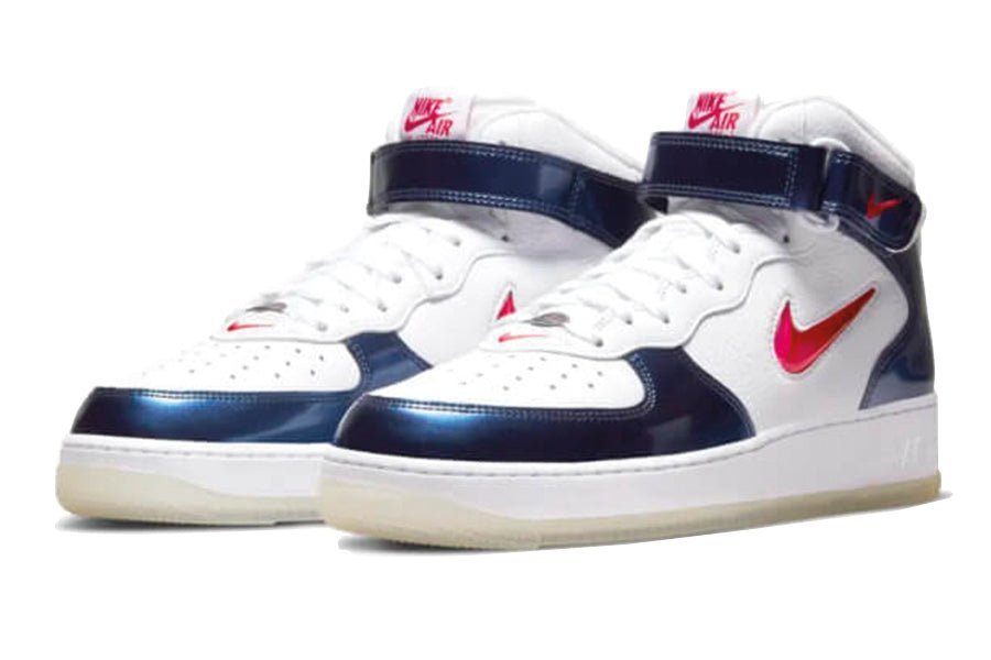 Nike Air Force 1 Mid University Red Midnight Navy