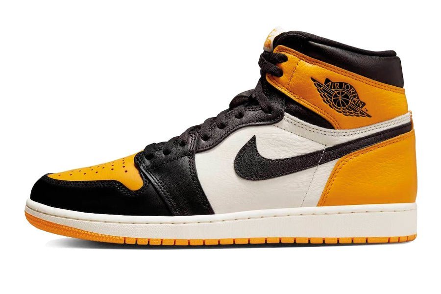 Air Jordan 1 High Taxi Yellow Toe