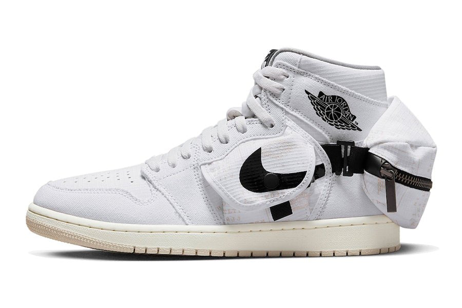 Air Jordan 1 High Utility White Black