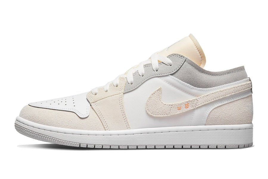 Air Jordan 1 Low Inside Out Cream White Light Grey