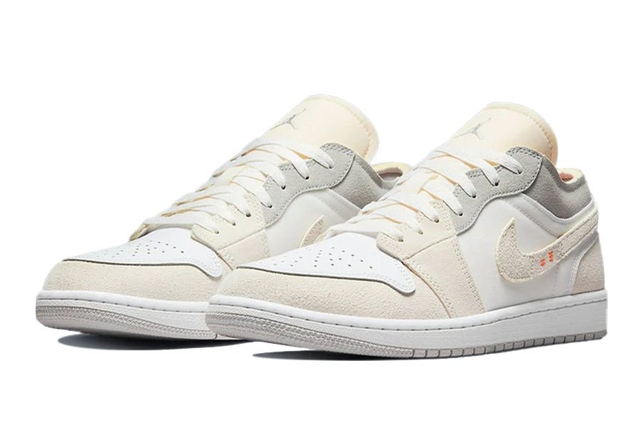 Air Jordan 1 Low Inside Out Cream White Light Grey