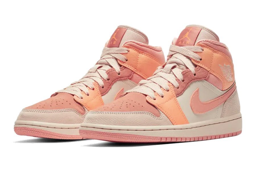 Air Jordan 1 Mid Apricot Orange