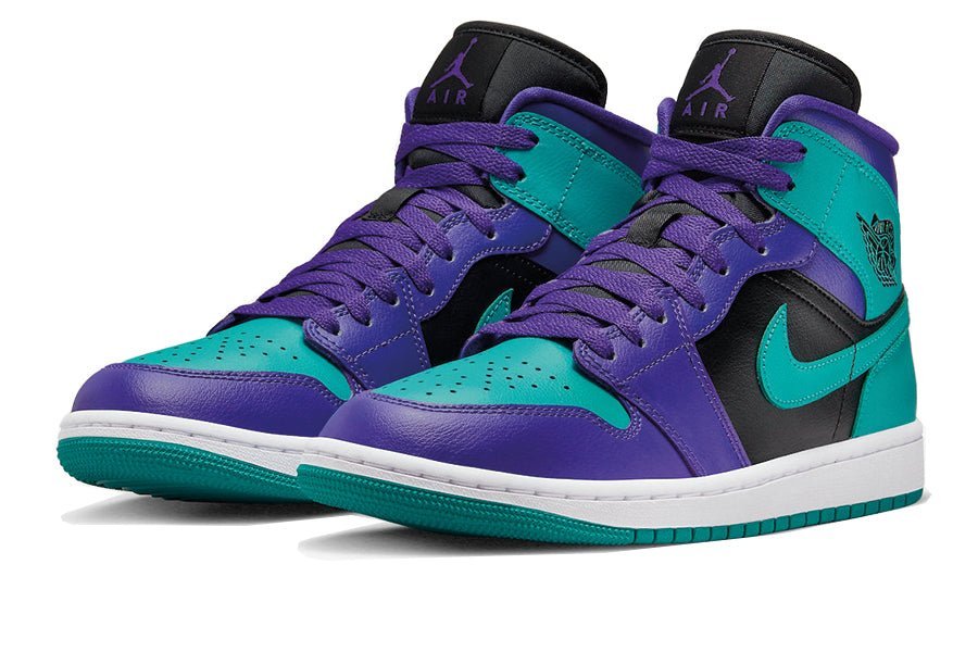 Air Jordan 1 Mid Black Grape