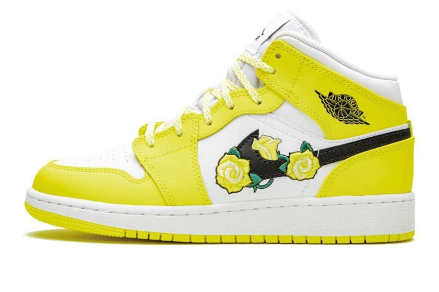 Air Jordan 1 Mid Dynamic Yellow