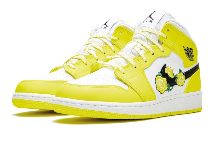 Air Jordan 1 Mid Dynamic Yellow