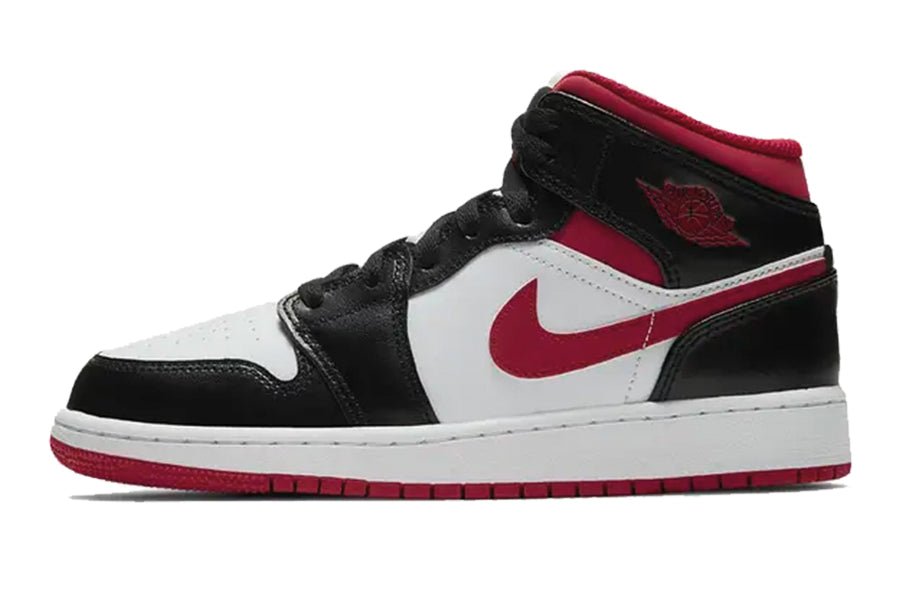 Air Jordan 1 Mid Gym Red Black White