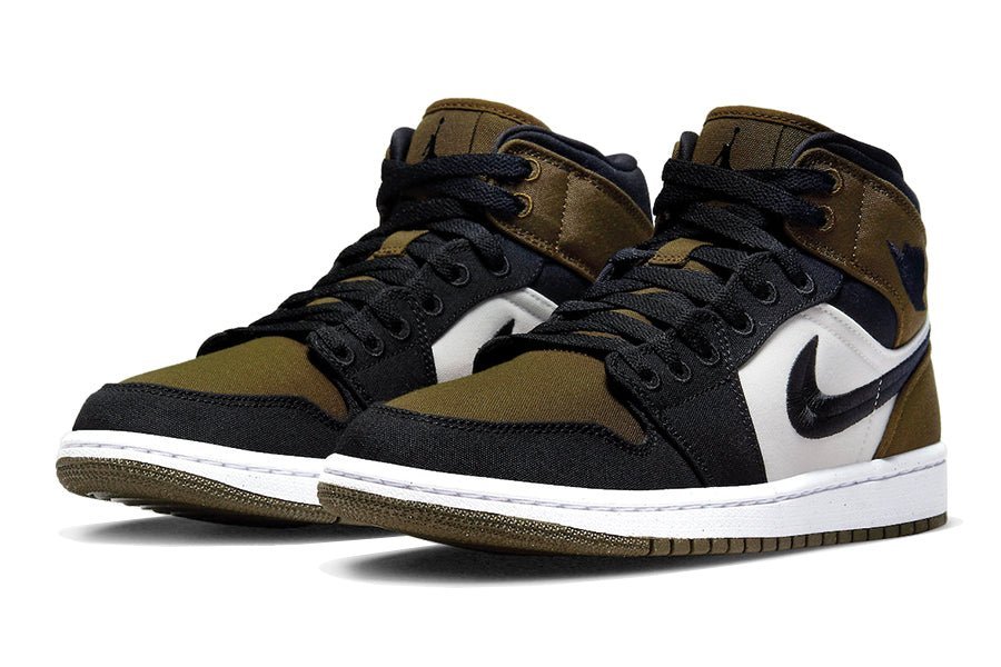 Air Jordan 1 Mid Light Olive