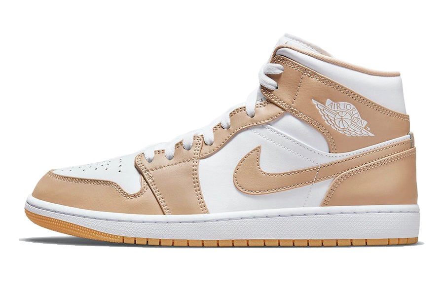 Air Jordan 1 Mid Tan Gum