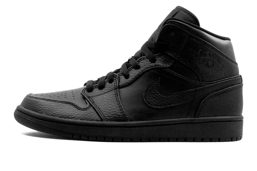 Air Jordan 1 Mid Triple Black