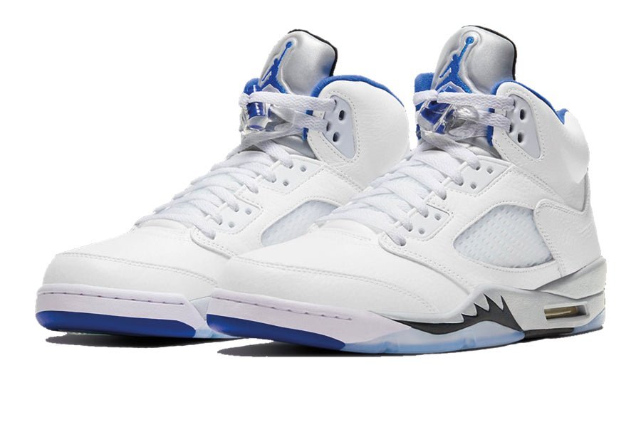 Air Jordan 5 White Stealth