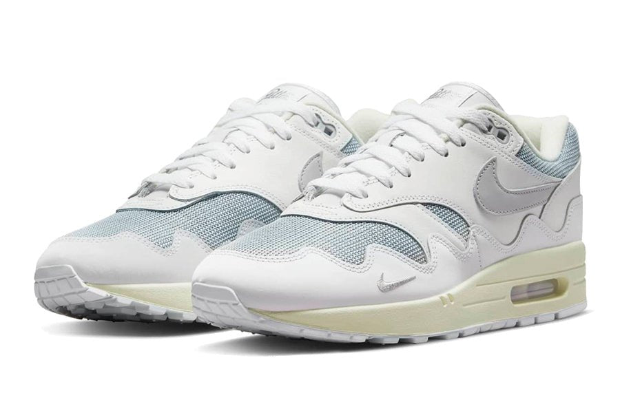 Nike Air Max 1 Patta White Grey