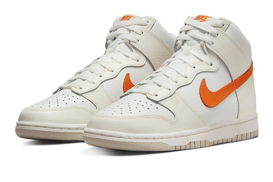 Nike Dunk High White Orange