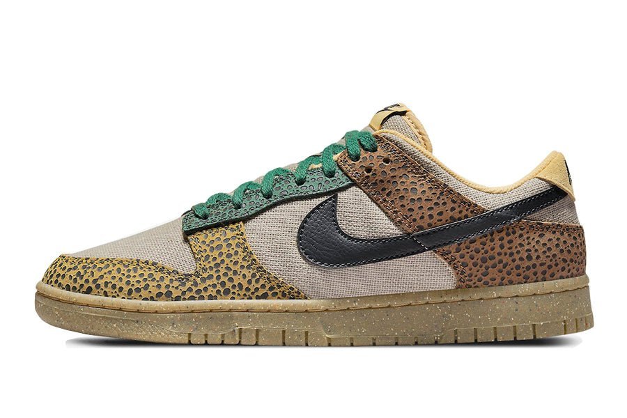 Nike Dunk Low Animal Safari Golden Moss