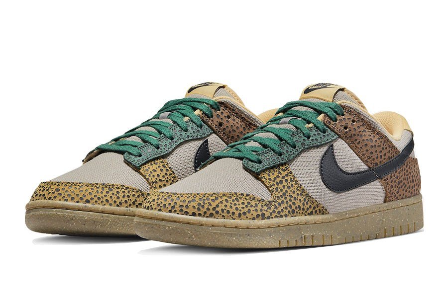 Nike Dunk Low Animal Safari Golden Moss