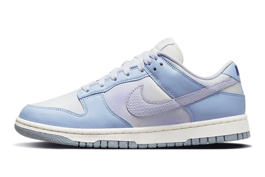 Nike Dunk Low White Blue Airbrush