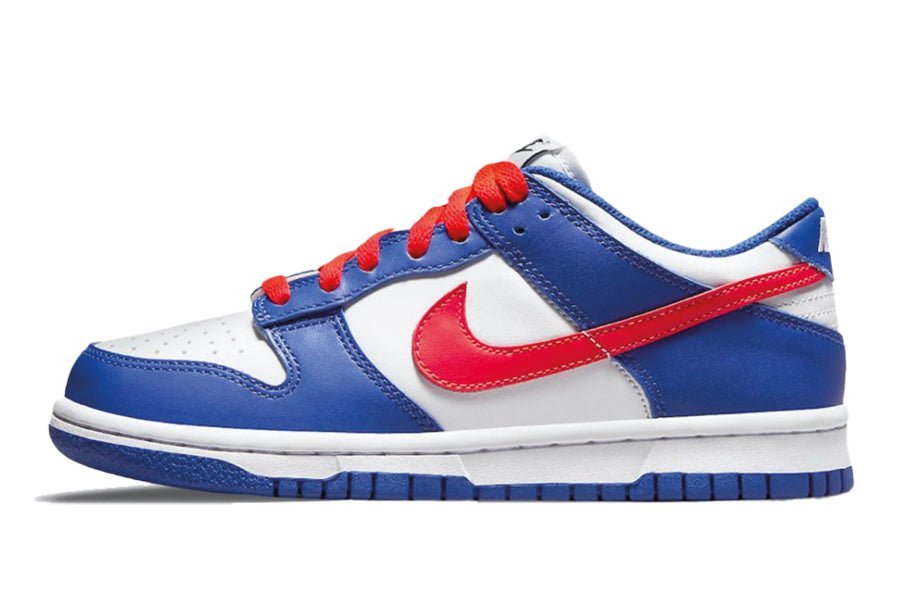 Nike Dunk Low White Royal Red