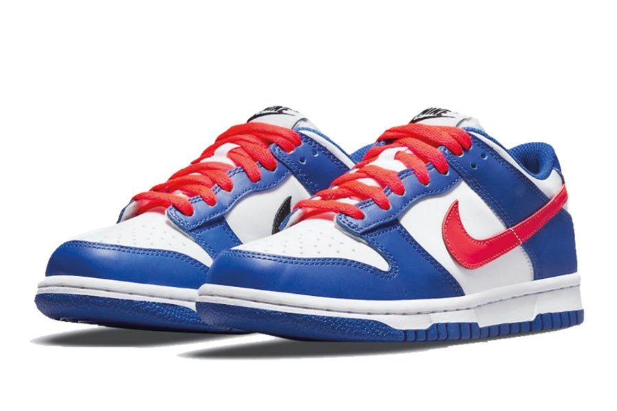 Nike Dunk Low White Royal Red