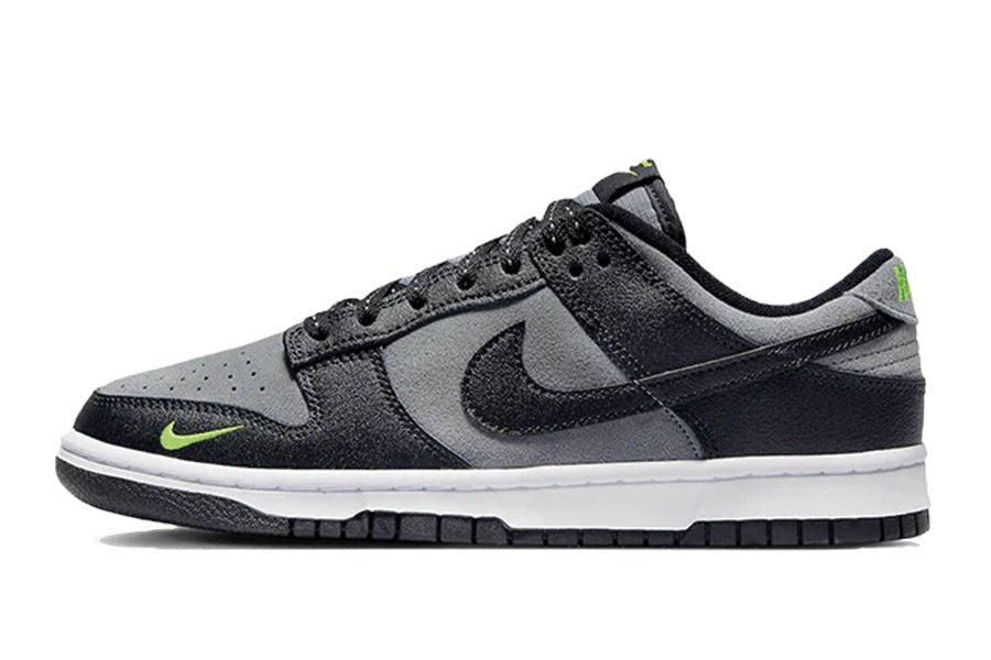 Nike Dunk Low Black Grey Green Strike