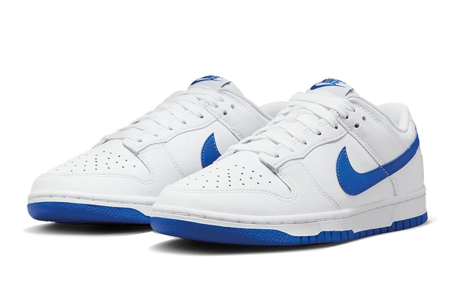 Nike Dunk Low White Hyper Royal